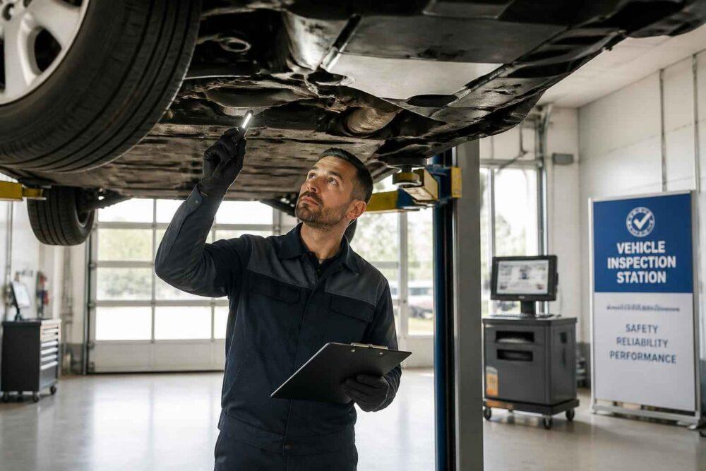Diagnosta sprawdzający auto