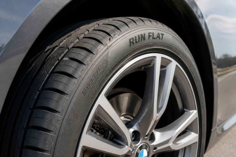 Opona run flat na feldze